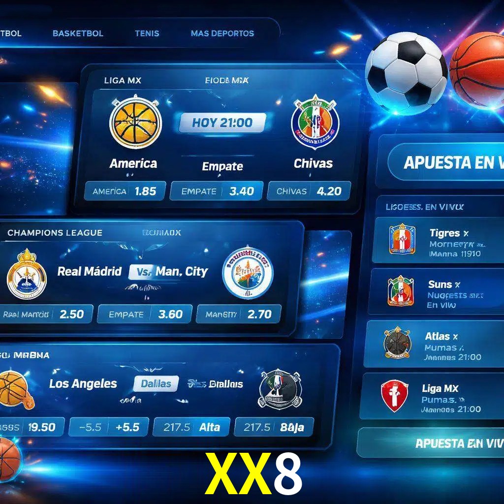 Mercados de apuestas deportivas XX8 para jugadores en México